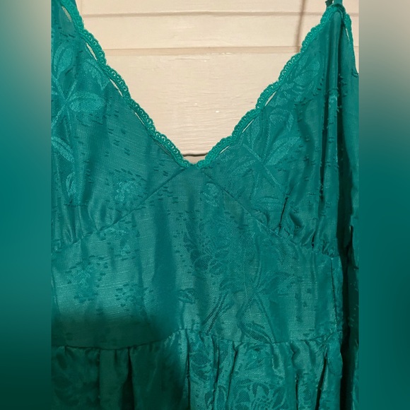 Green party dress NWT L - Picture 2 of 9